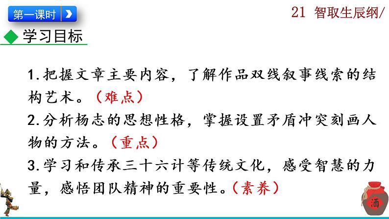 部编版语文九年级上册：22《智取生辰纲》课件+音频素材04