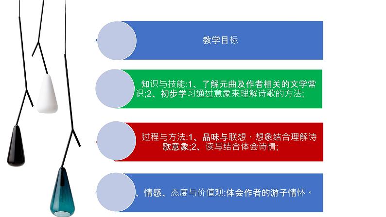 部编版七年级上古诗四首《天净沙 秋思》课件02