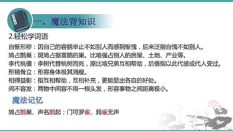 人教部编版 语文九年级上册 第10课《精神的三间小屋》 课件 （共21张PPT)05