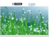 人教部编版七年级语文上册3雨的四季 课件