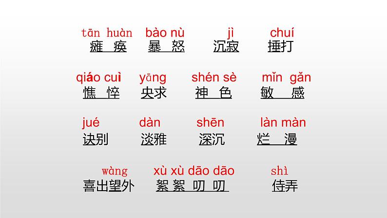 人教部编版七年级语文上册5秋天的怀念 课件04