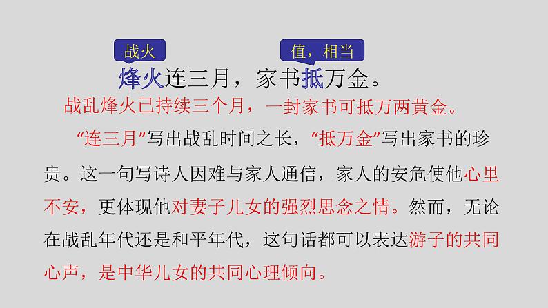 25古诗五首《春望》 课件07