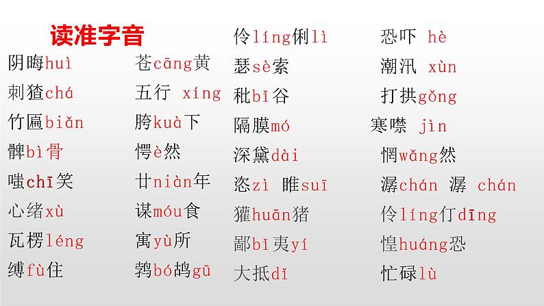 人教部编版九年级语文上册14故乡(51张PPT)05