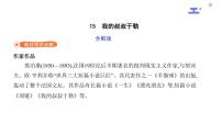 初中语文人教部编版九年级上册15 我的叔叔于勒优秀ppt课件
