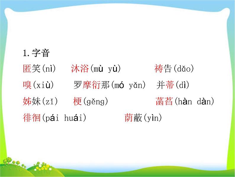 2020年人教部编版版七年级上语文课件 ：7 散文诗二首 (共25张PPT)第3页