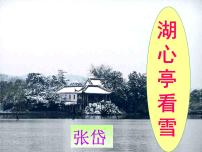 人教部编版九年级上册12* 湖心亭看雪评课ppt课件