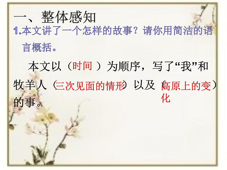 部编版（2016）七年级语文13、-植树的牧羊人课件（29张PPT）第6页