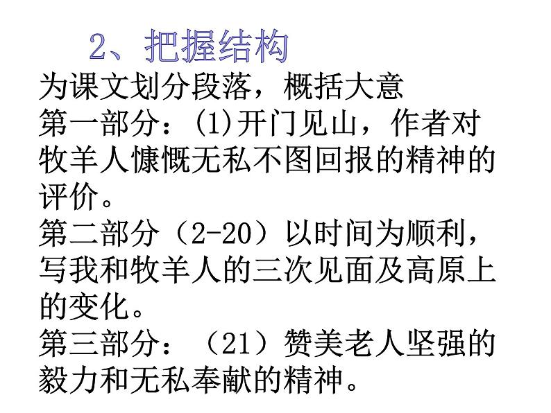 部编版（2016）七年级语文13、-植树的牧羊人课件（29张PPT）第7页