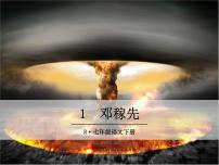 初中语文人教部编版七年级下册1 邓稼先课文配套课件ppt