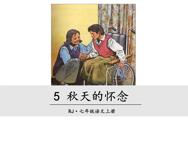 第二单元 第五课 5 秋天的怀念 教学课件第1页
