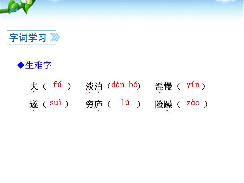 15 诫子书 PPT课件04
