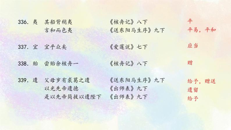 初中语文教材文言实词梳理Y-Z 课件05