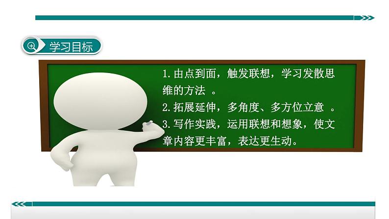 第六单元 写作—发挥联想和想象 课件03