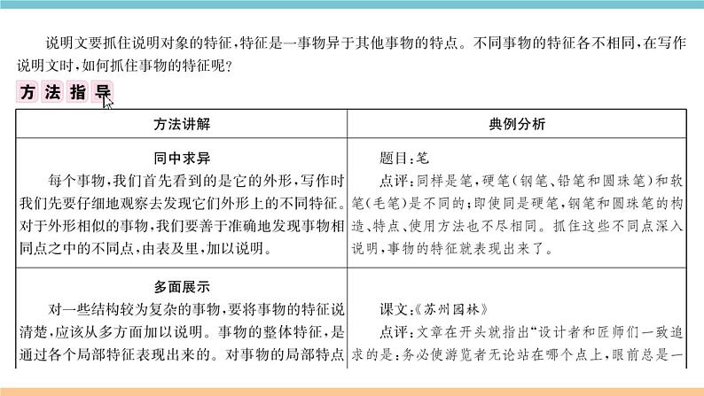 部编版八年级上册第五单元写作指导 课件03