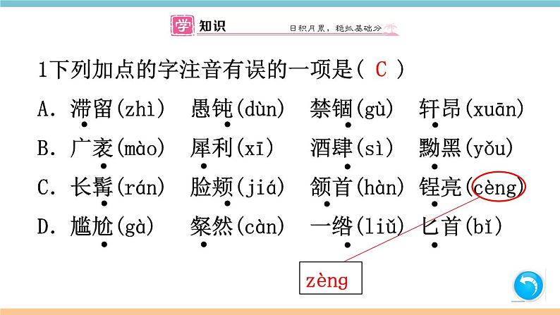 第二单元：8 列夫·托尔斯泰 习题课件（含答案）_部编八上02