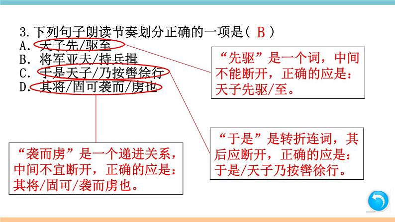 第六单元：24 周亚夫军细柳 习题课件（含答案）_部编八上04