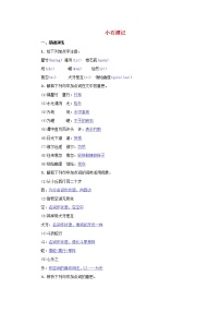 人教部编版八年级下册10 小石潭记精品课后测评