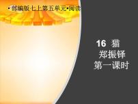 人教部编版七年级上册16 猫评课课件ppt