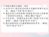 八年级语文下册专题三语病习题课件语文版 (1)