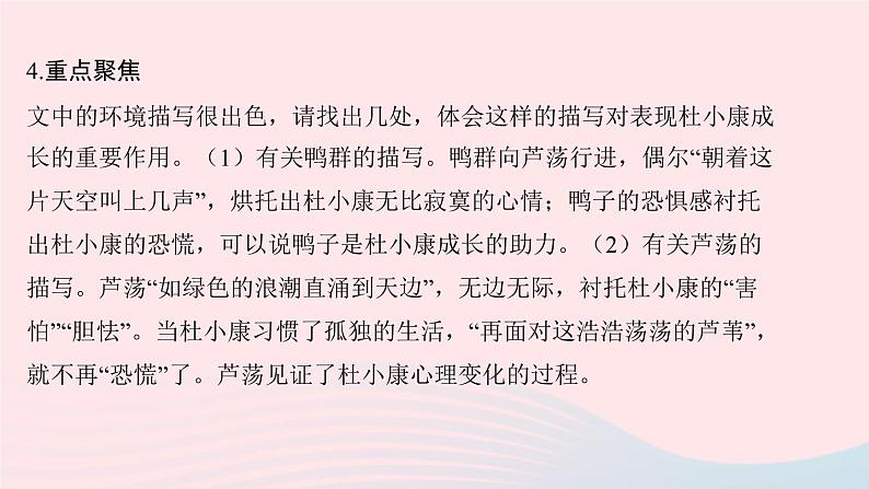 八年级语文上册第二单元7孤独之旅习题课件语文版06