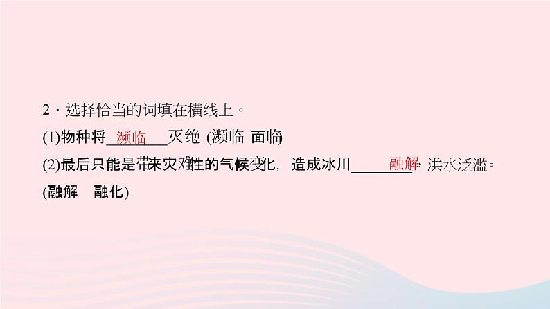 八年级语文上册第四单元15雨林的毁灭——世界性灾难习题课件语文版 (1)04