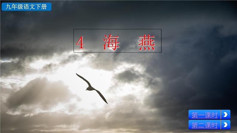 部编版九年级下册：4《海燕》PPT课件+音频素材03