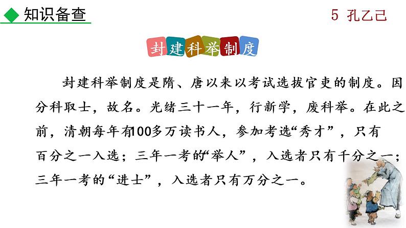 部编版九年级下册：5《孔乙己》PPT课件05