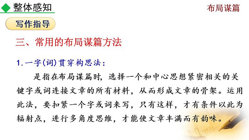 部编版九年级下册：写作《布局谋篇》PPT课件07