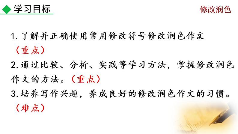 部编版九年级下册：写作《修改润色》PPT课件03