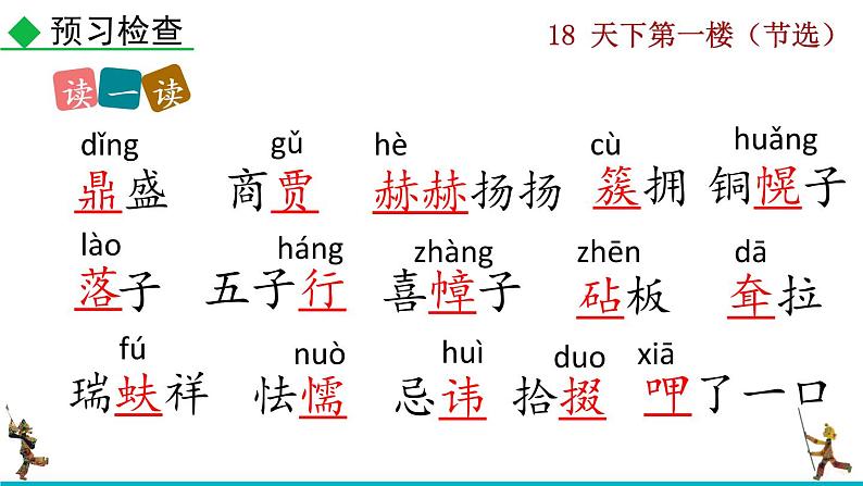 部编版九年级下册：18《天下第一楼（节选）》PPT课件08