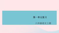 初中语文人教部编版八年级上册0优秀复习课件ppt