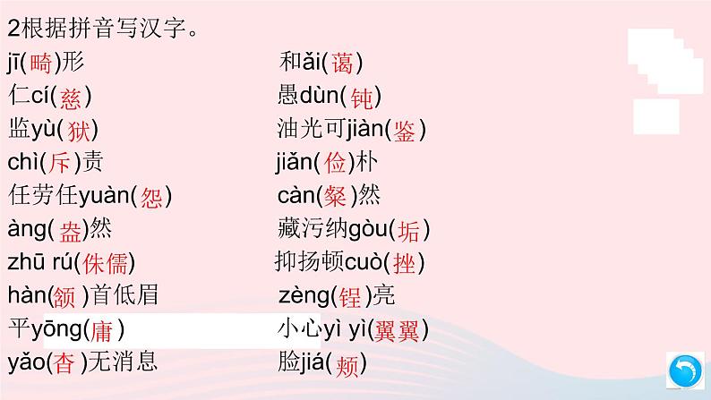 （安徽专版）八年级语文上册第二单元复习课件新人教版05