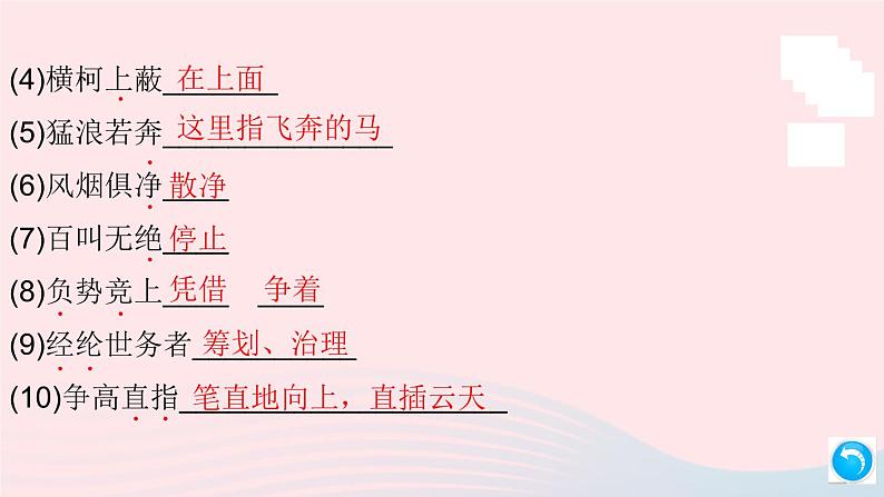 （安徽专版）八年级语文上册第三单元12与朱元思书课件新人教版06