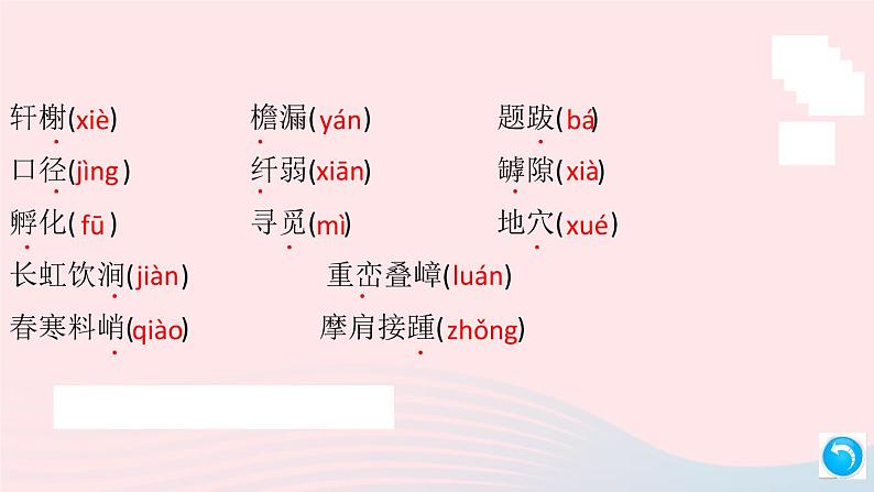 （安徽专版）八年级语文上册第五单元复习课件新人教版05