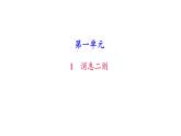 （新人教版）八年级语文上册第一单元1消息二则习题课件