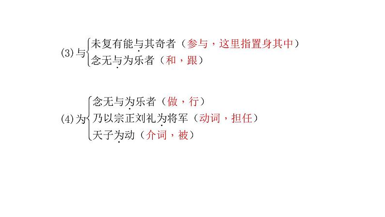 （新人教版）八年级语文上册期末专题复习六文言文基础训练习题课件05