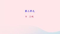 初中语文人教部编版八年级上册9 三峡精品习题课件ppt