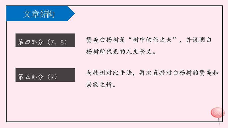 八年级语文上册第四单元15白杨礼赞课件新人教版07