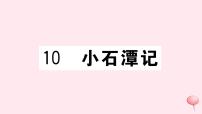 初中语文人教部编版八年级下册第三单元10 小石潭记获奖习题ppt课件