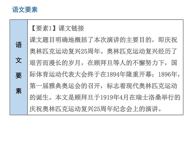 庆祝奥林匹克运动复兴周年PPT课件免费下载03