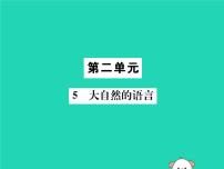 语文5 大自然的语言优秀课件ppt