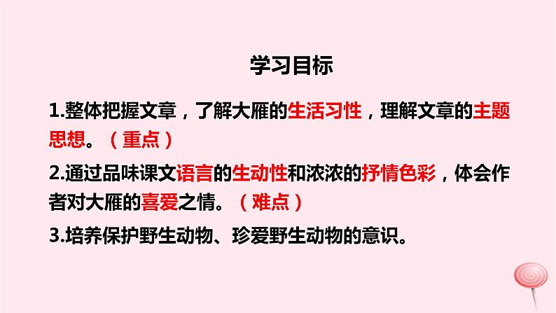 八年级语文下册第二单元7《大雁归来》课件新人教版第2页