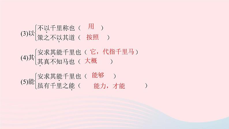八年级语文下册第六单元23马说习题课件新人教版第8页