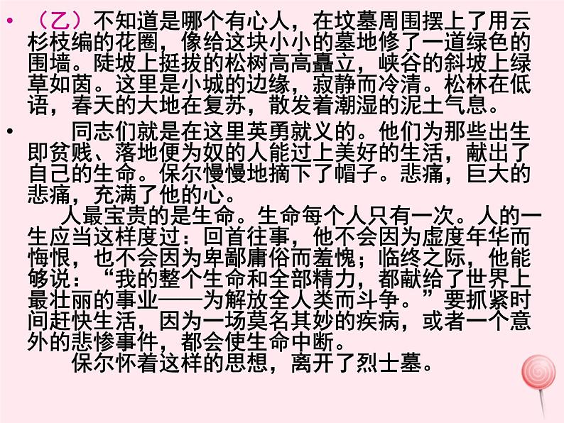 八年级语文下册第六单元名著导读《钢铁是怎样炼成的》课件新人教版06