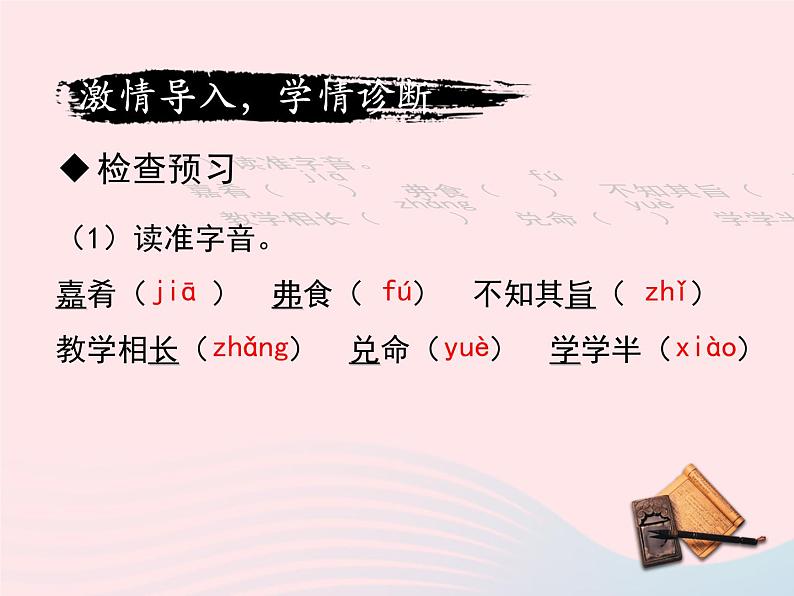 八年级语文下册第六单元第22课《礼记》二则课件新人教版06