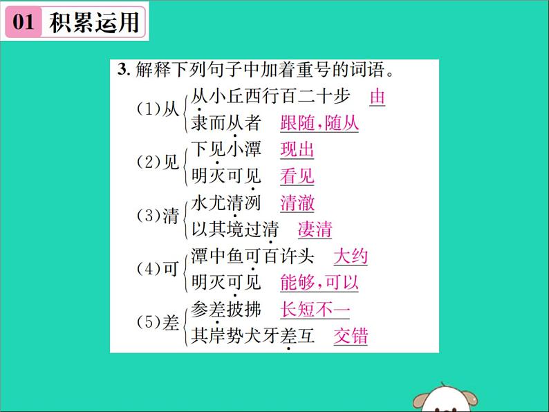 八年级语文下册第三单元10小石潭记课件新人教版04