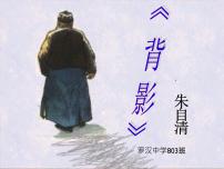 初中语文人教部编版八年级上册13 背影示范课课件ppt