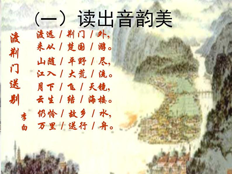 八年级上语文课件《渡荆门送别》  人教版（2016部编版） (8)第4页