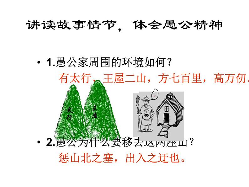 八年级上语文课件《愚公移山》  人教版（2016部编版） (4)06