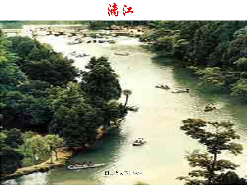 八年级上语文课件《与朱元思书》  人教版（2016部编版） (2)04